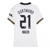 Borussia Dortmund Donyell Malen #21 Rezervni Dres za Ženska 2024-25 Kratak Rukav